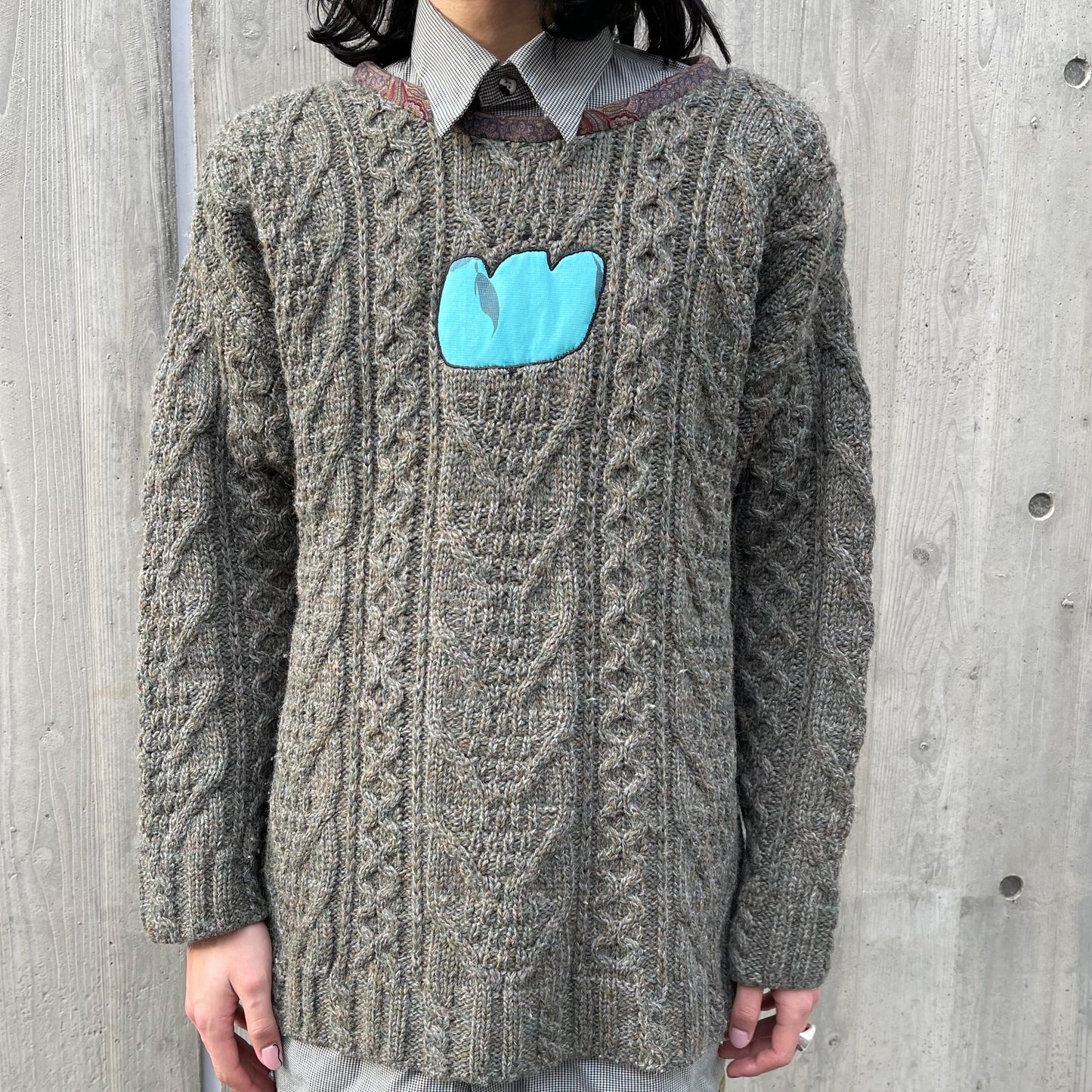 YEAH RIGHT!! / KNIT PULL OVER / killdisco / リメイク