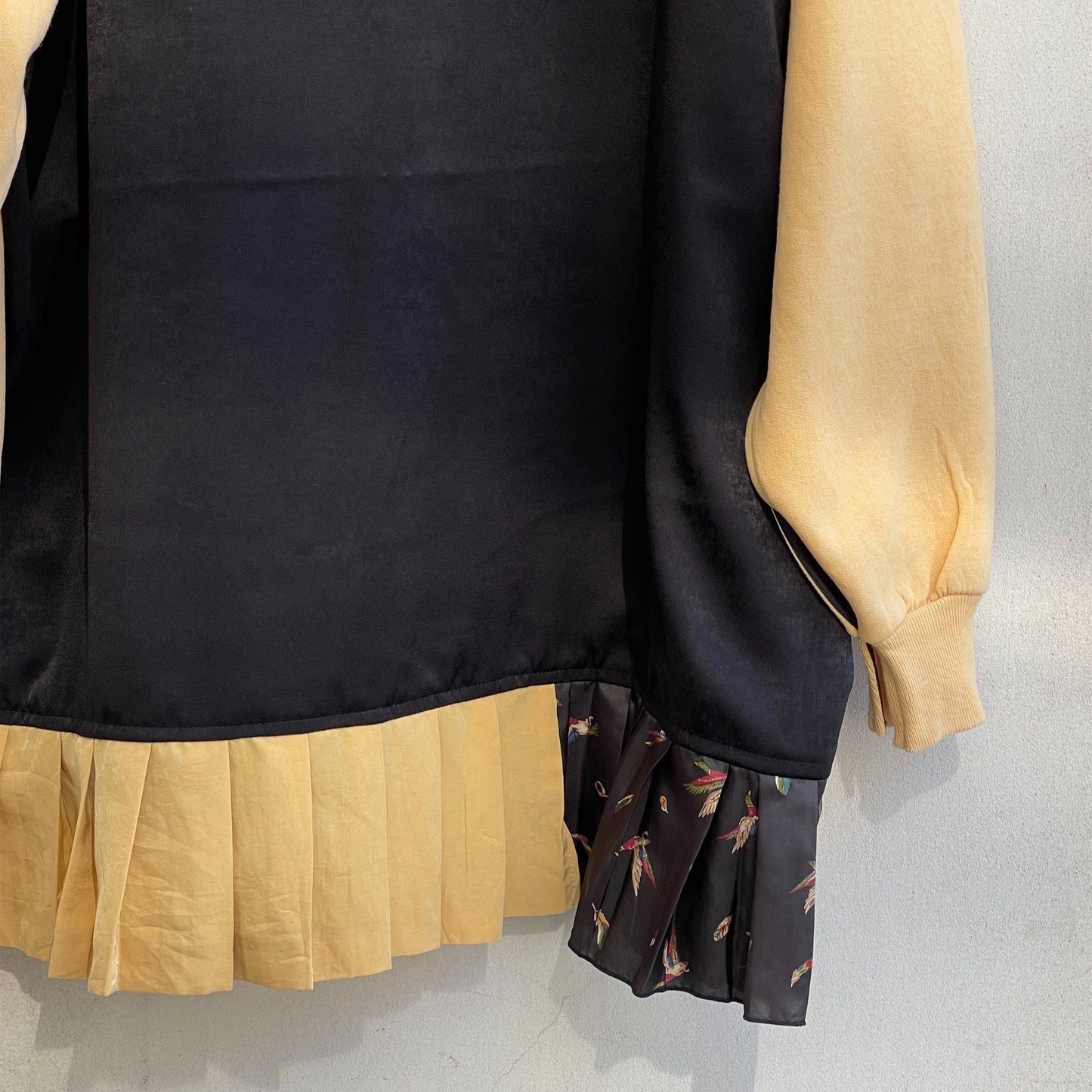 WIDE ONE-PIECE / YELLOW / リメイクワンピース / SHEEPコラボレーション