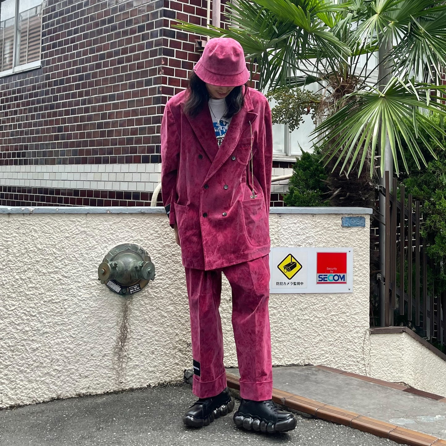 PHVELVET hat / PURPLE / バケットハット