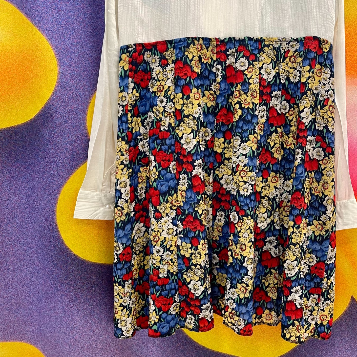 【nico ito×YEAH RIGHT!!】PLEATS BLOUSE / リメイクブラウス