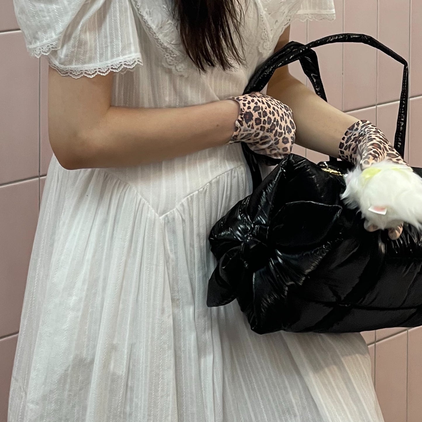 Care Duffel Bag / Black / キャンディボストンバッグ