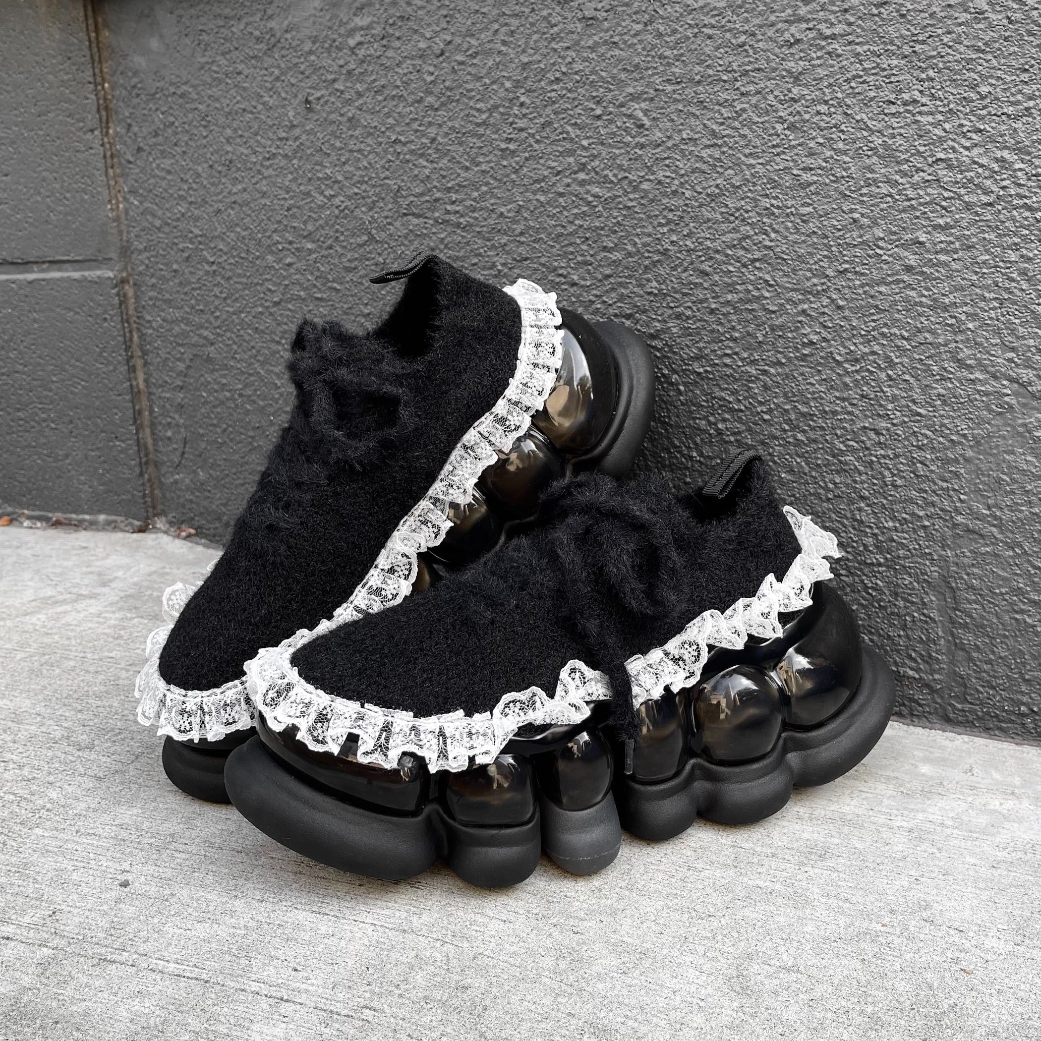 公式プロモーション 美品 MIKIOSAKABE Jewelry High Shoes 黒 | www