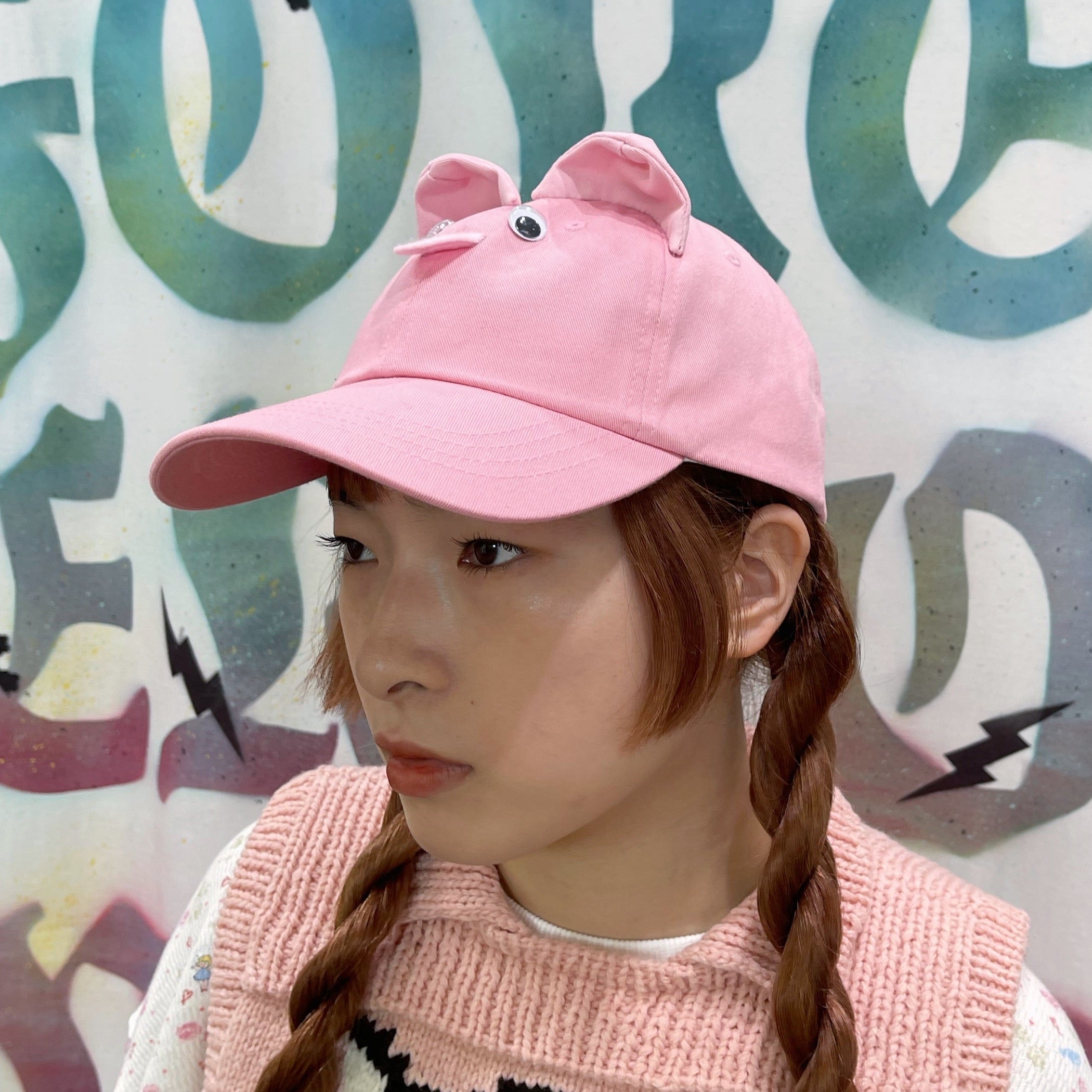 Sheep Print Baseball Cap / シーププリント ベースボールキャップ-