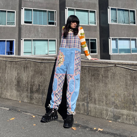 Ice Cream Man / Blue / オーバーオール