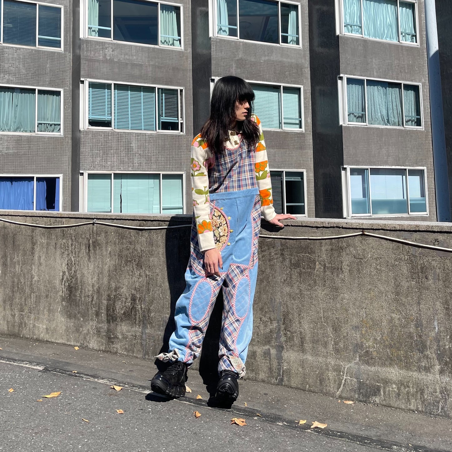 Ice Cream Man / Blue / オーバーオール