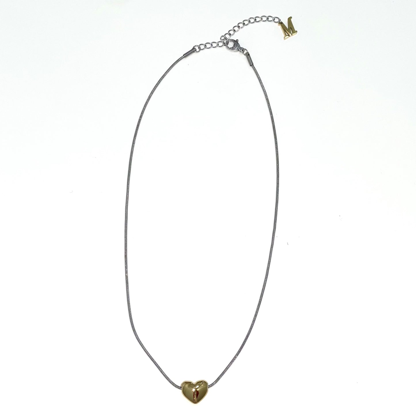BABY HEART NECKLACE / GOLD / ステンレスネックレス