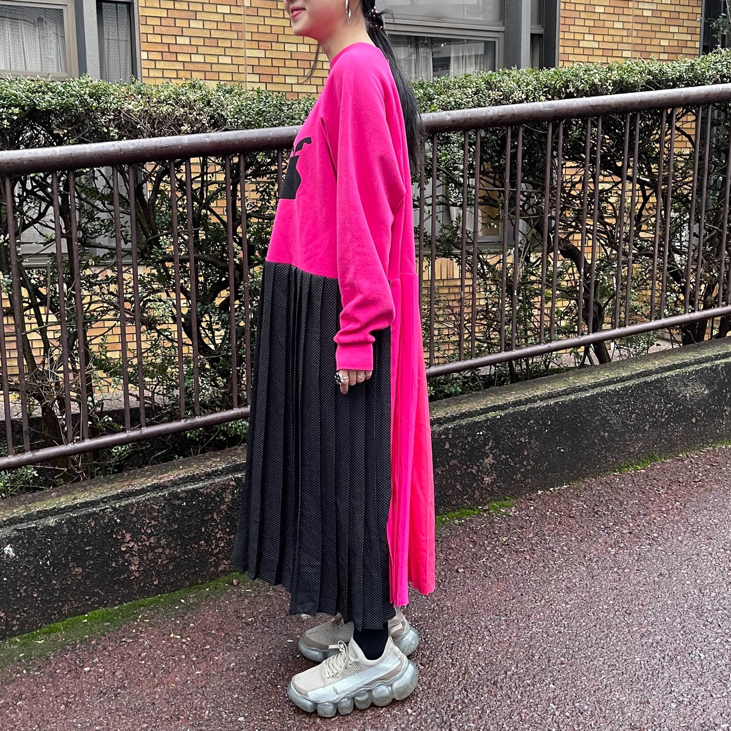 YEAH RIGHT!! / PLEATS ONE-PIECE / killdisco