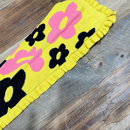 Bloomin Keepsake socks / Yellow / ハイソックス