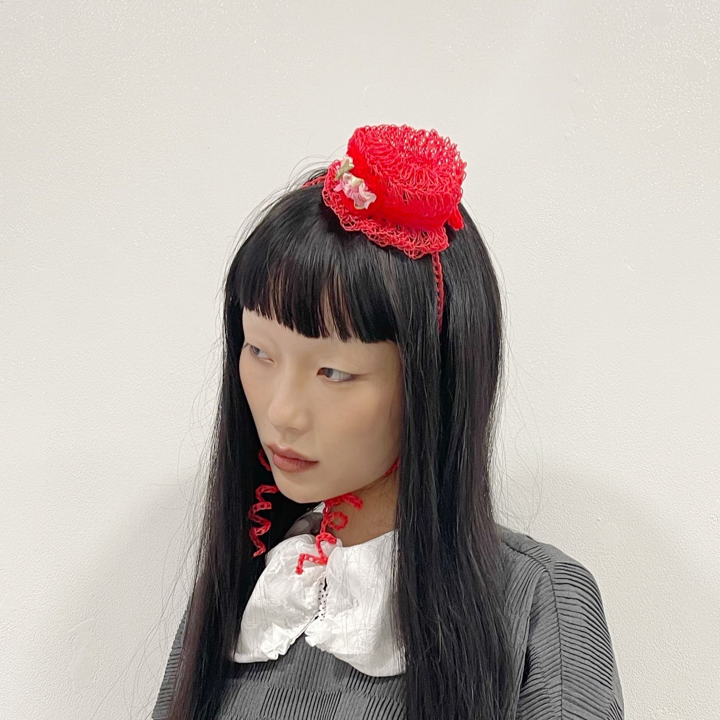 MINI KNIT HAT / RED / ミニニットハット