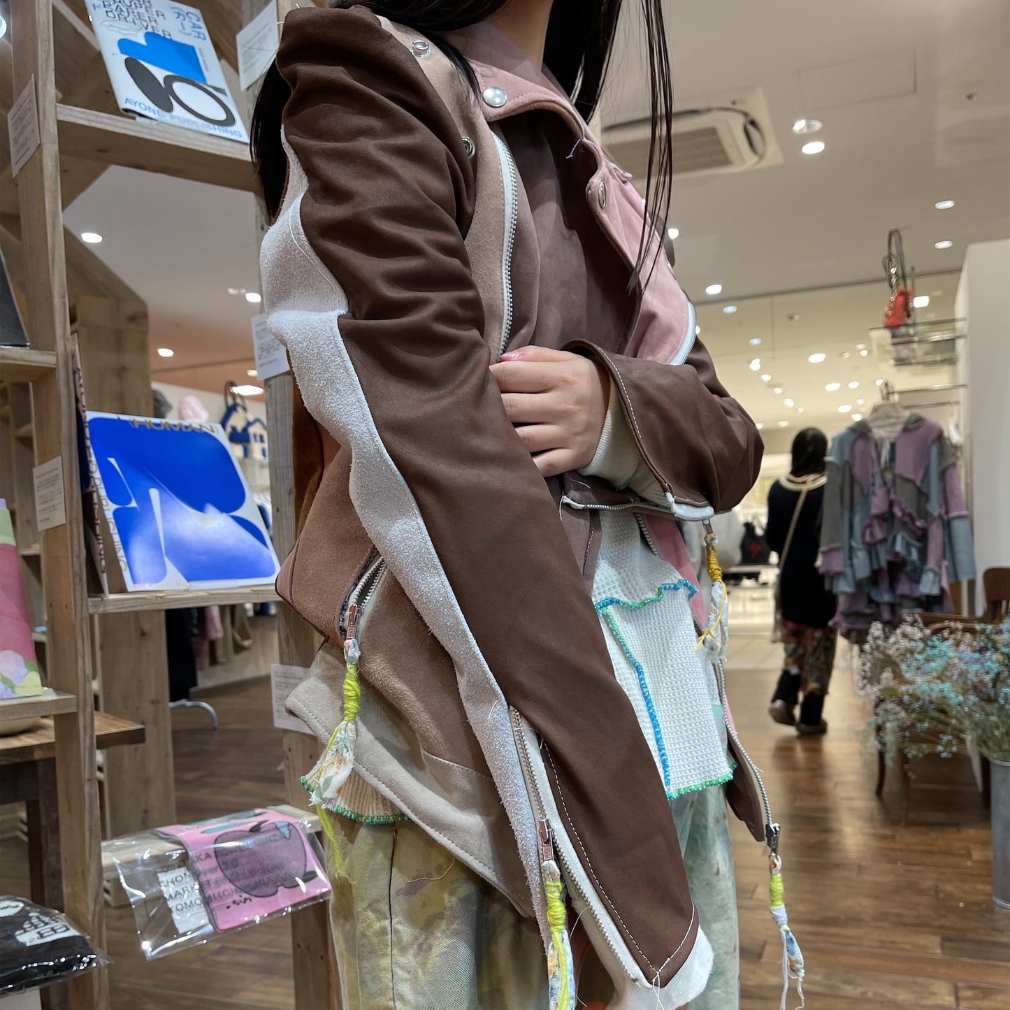 Leather Riders / brown / パッチワーク