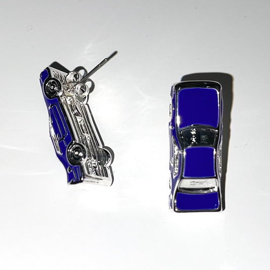 TRAFFIC JAM EARRING / BLUE / カーチャームピアス