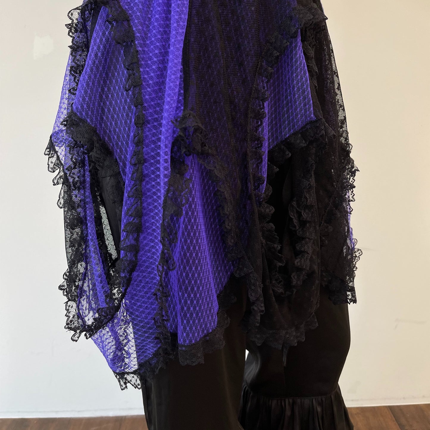 Short skirt / purple / チュールスカート