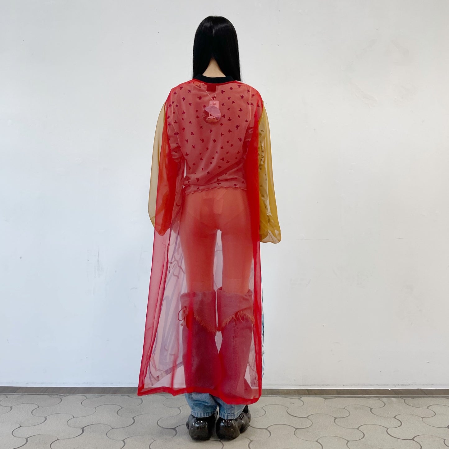PRINT SHEER ONE-PIECE / MULTI / プリントシアーワンピース