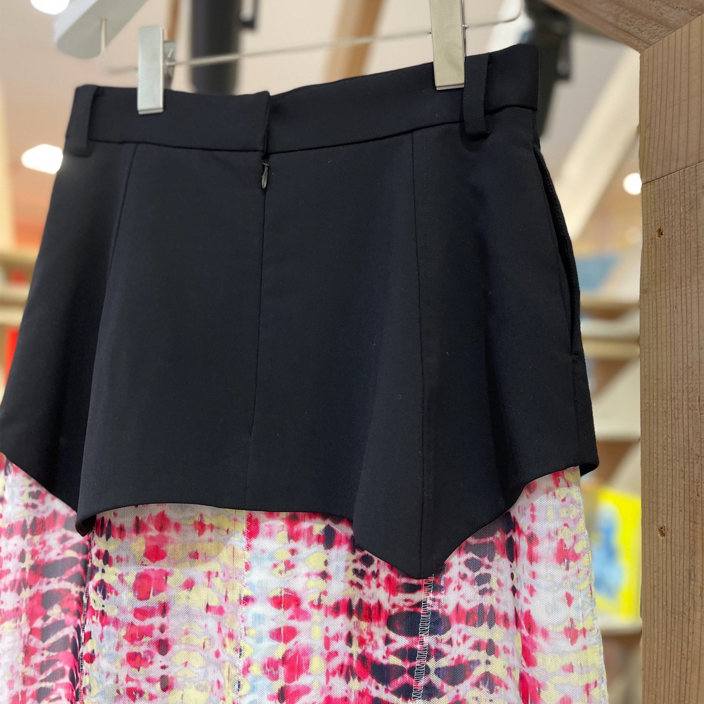 skirt under the skirt / pink / グラフィックスカート