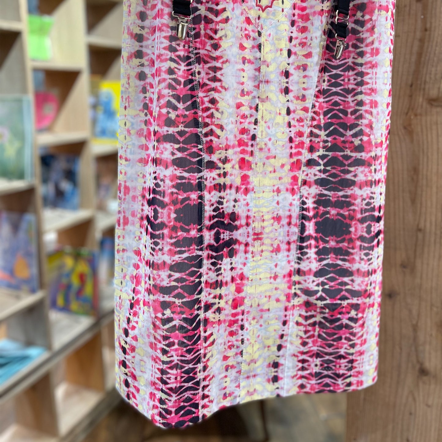 skirt under the skirt / pink / グラフィックスカート