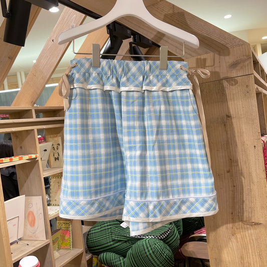 Marmalade Jar Shorts / Baby Blue Gingham / ショートパンツ