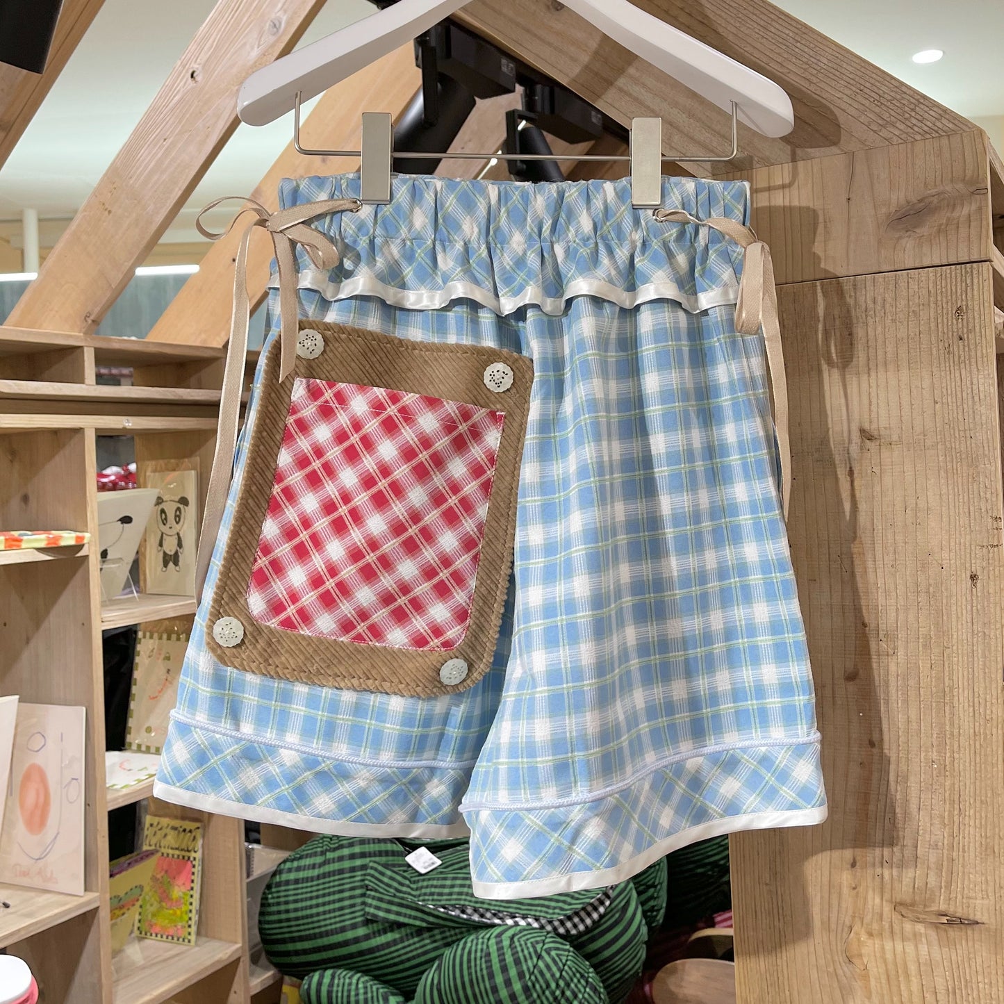 Marmalade Jar Shorts / Baby Blue Gingham / ショートパンツ
