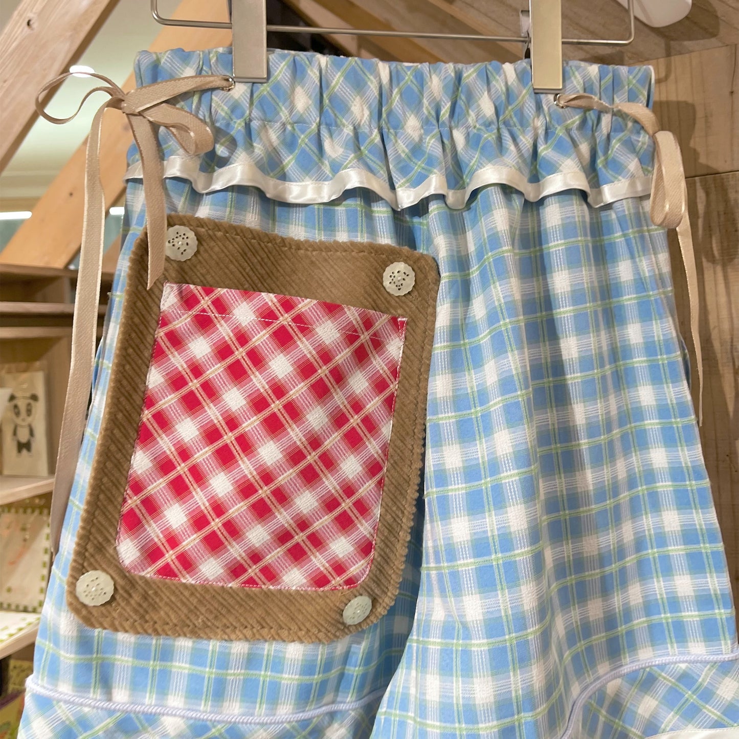 Marmalade Jar Shorts / Baby Blue Gingham / ショートパンツ