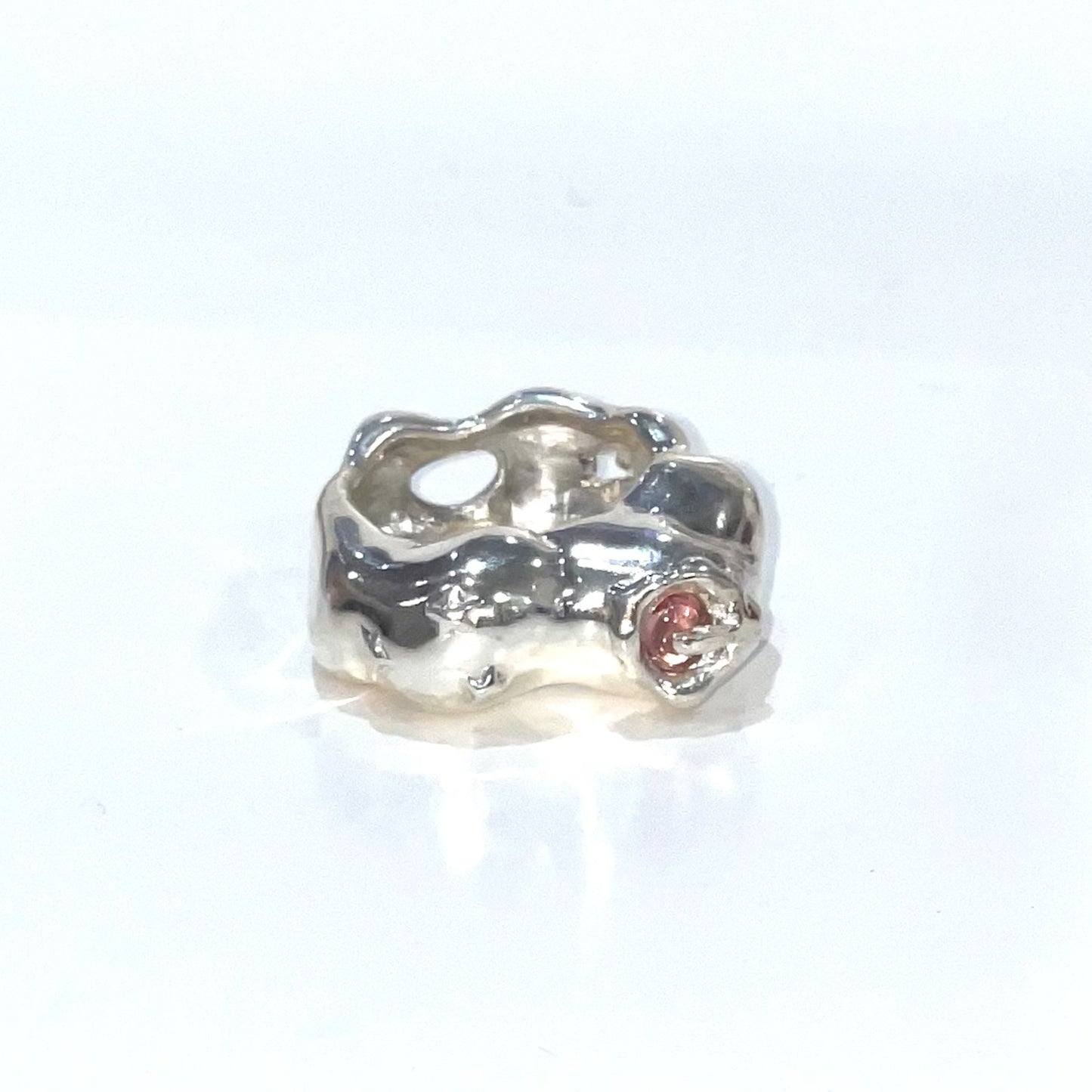 GEMSTONE RING / tourmaline pink / シルバーリング