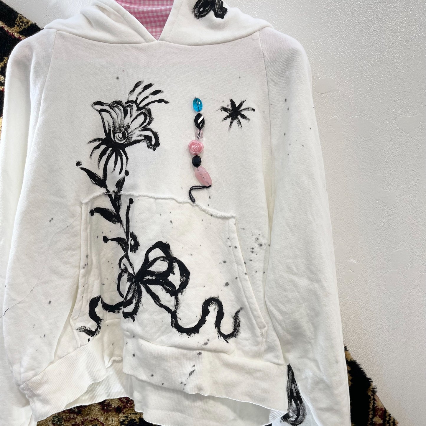 Harune Hoodie / White / haruneコラボレーションフーディー