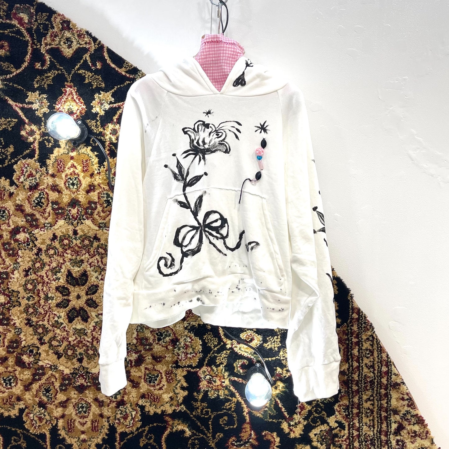Harune Hoodie / White / haruneコラボレーションフーディー