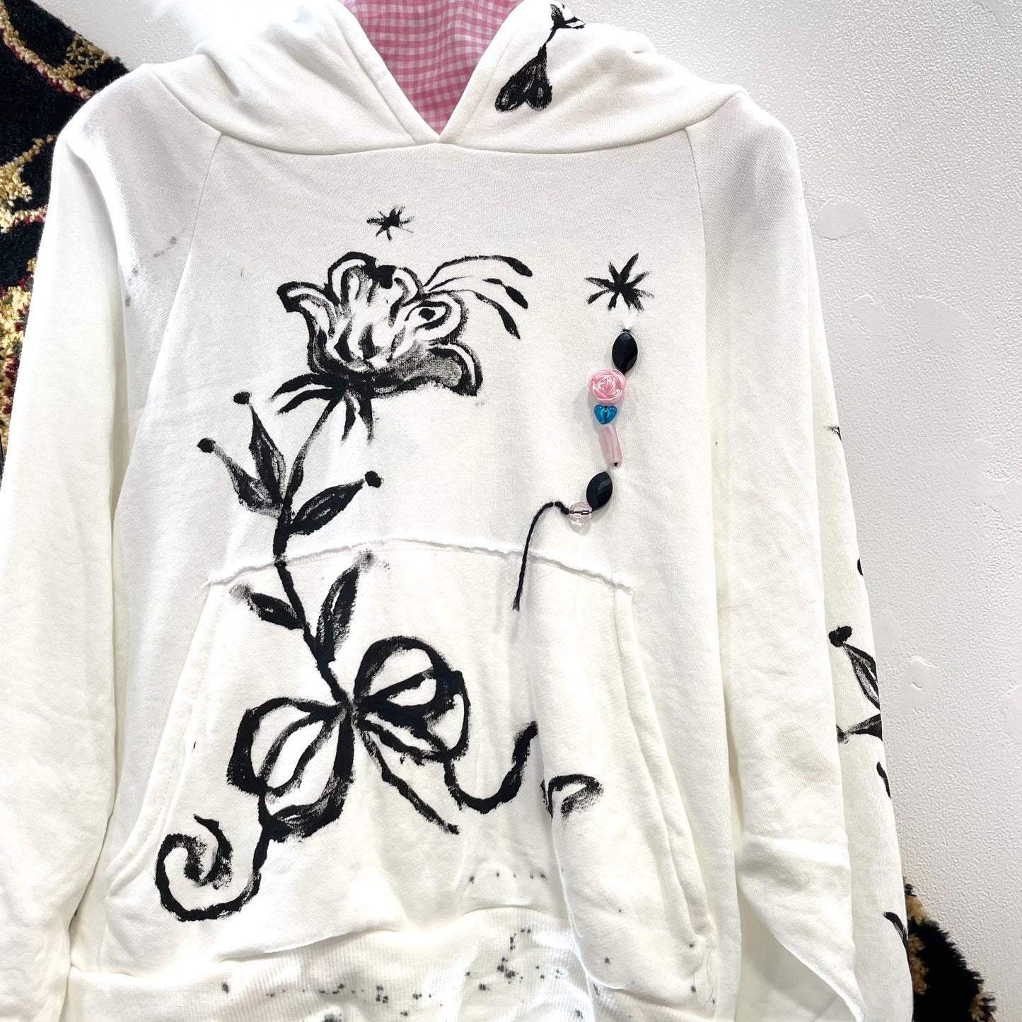 Harune Hoodie / White / haruneコラボレーションフーディー