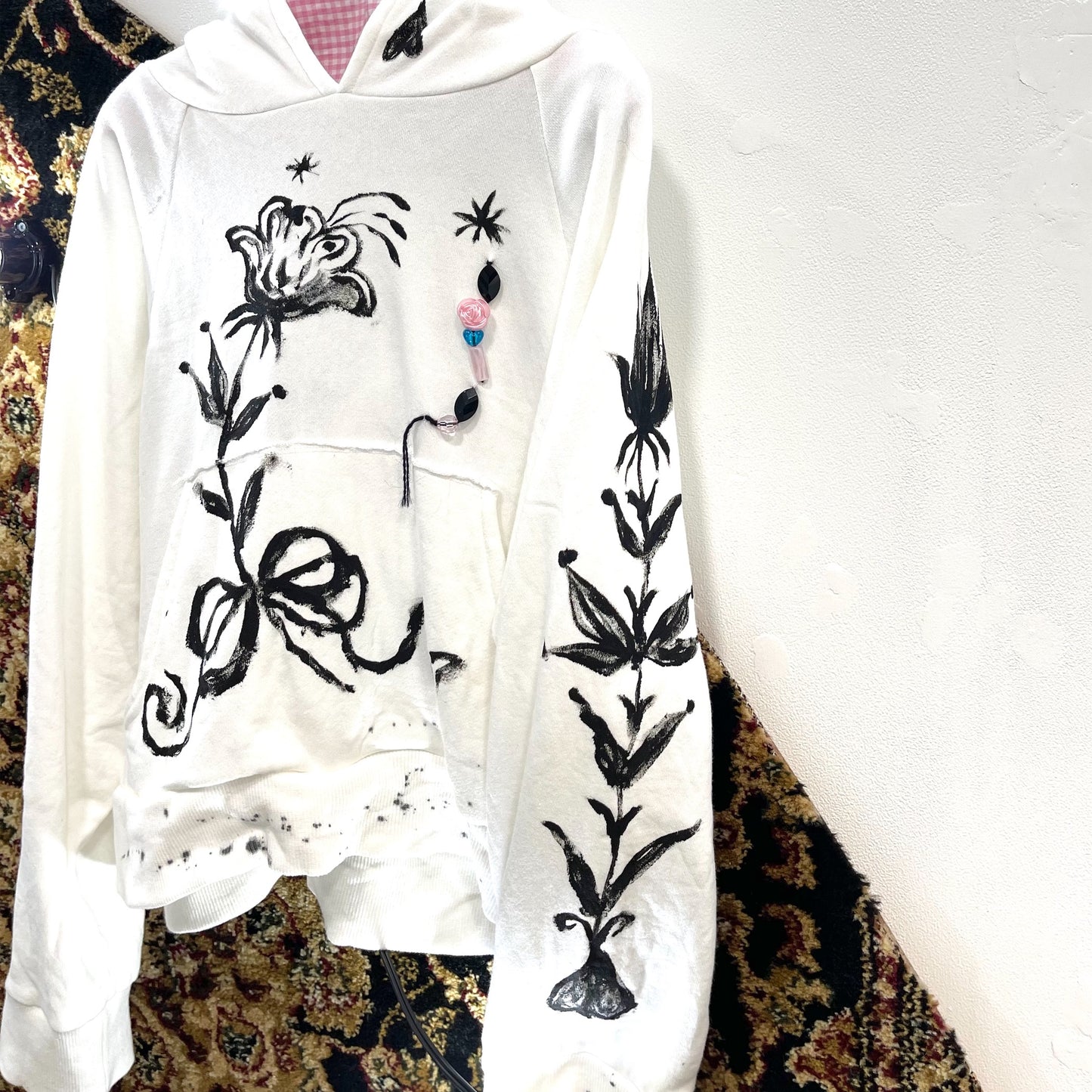 Harune Hoodie / White / haruneコラボレーションフーディー