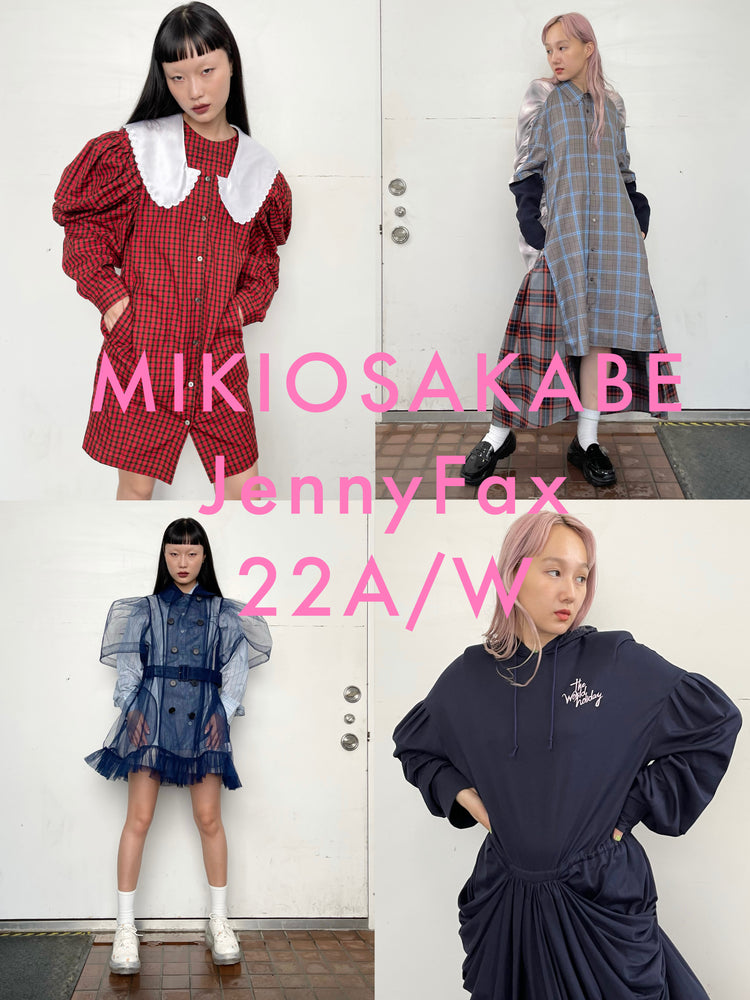 MIKIOSAKABE / JennyFax 22AW ONLINE SHOP UPDATE!