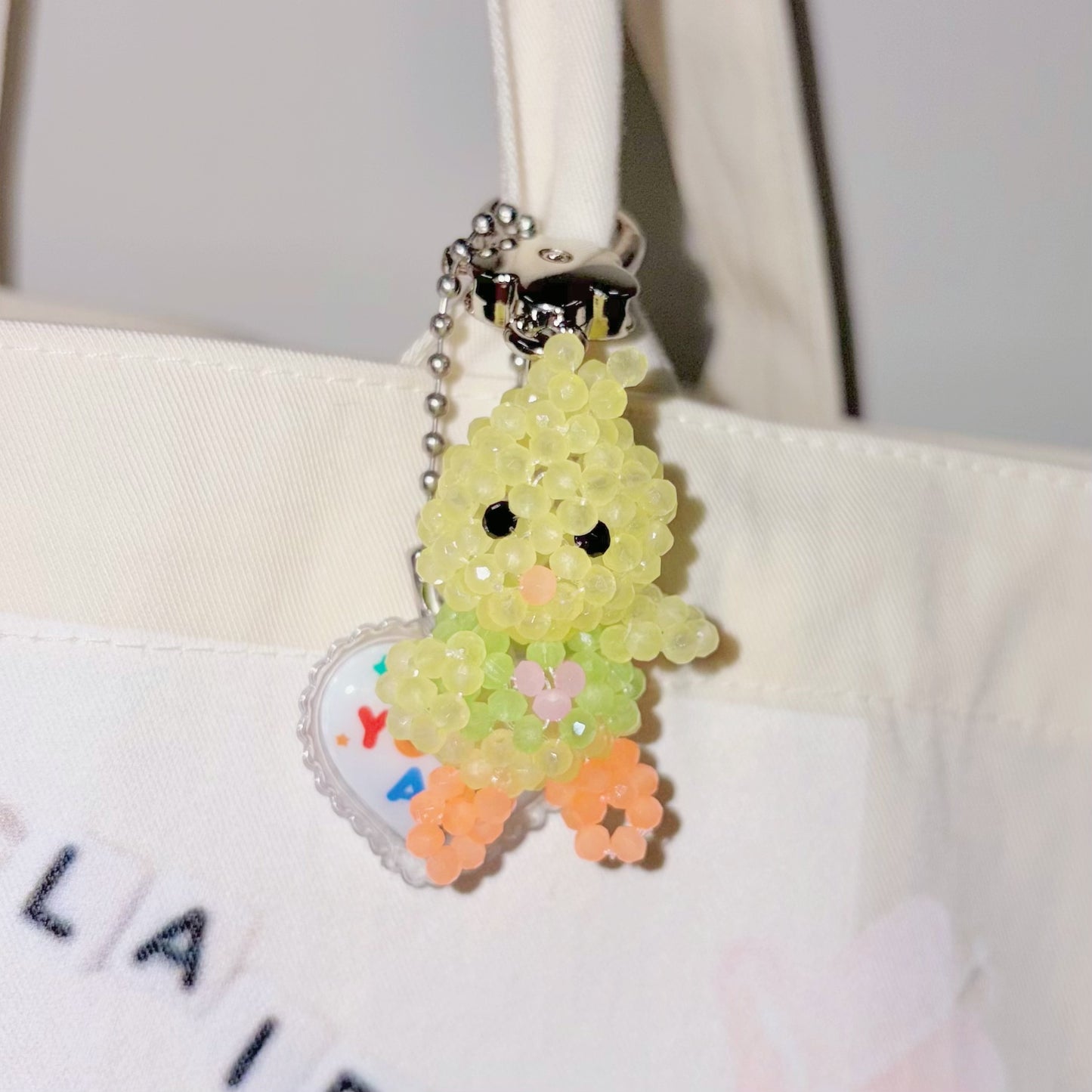 [X YOUNGART] PIPI Beads Key Ring / ビーズキーリング