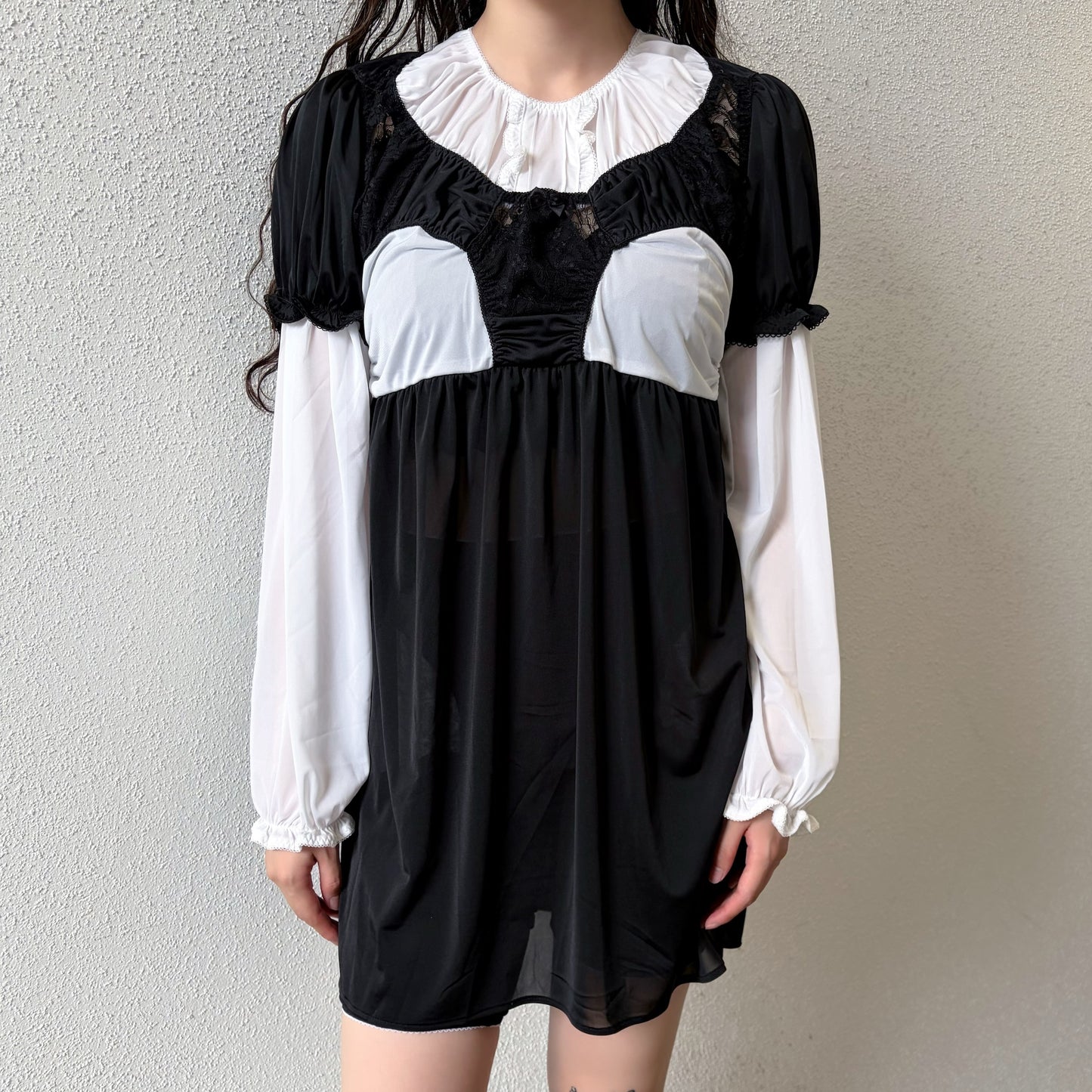 LOLITA KNICKERS DRESS / BLACK / ランジェリードレス