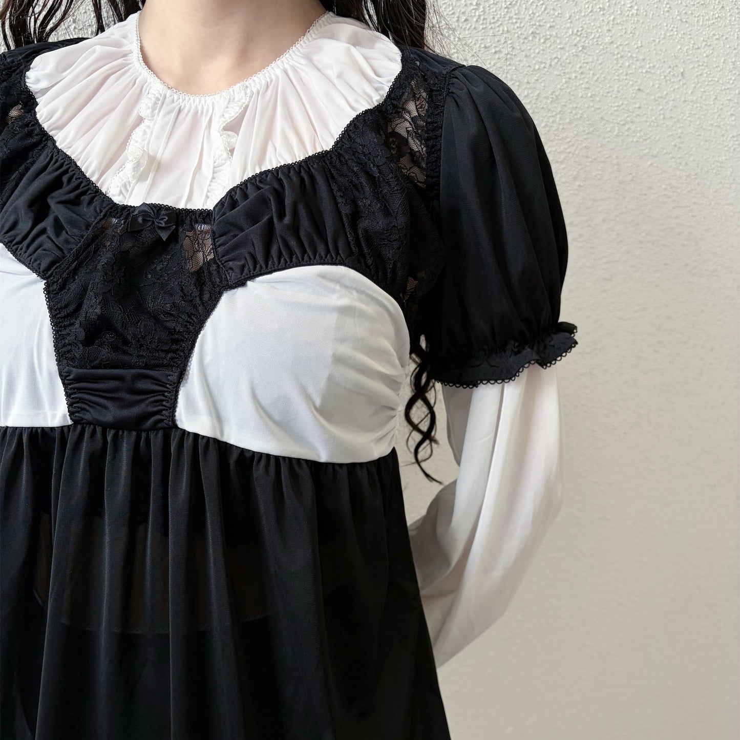 LOLITA KNICKERS DRESS / BLACK / ランジェリードレス