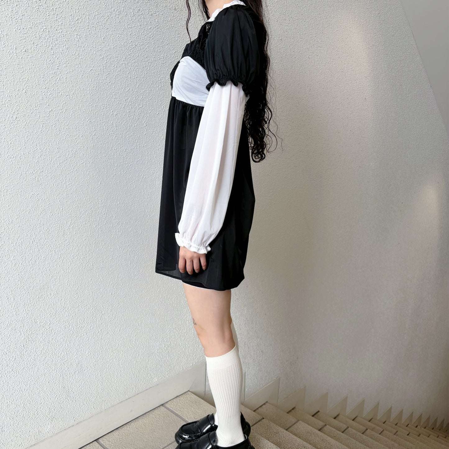 LOLITA KNICKERS DRESS / BLACK / ランジェリードレス