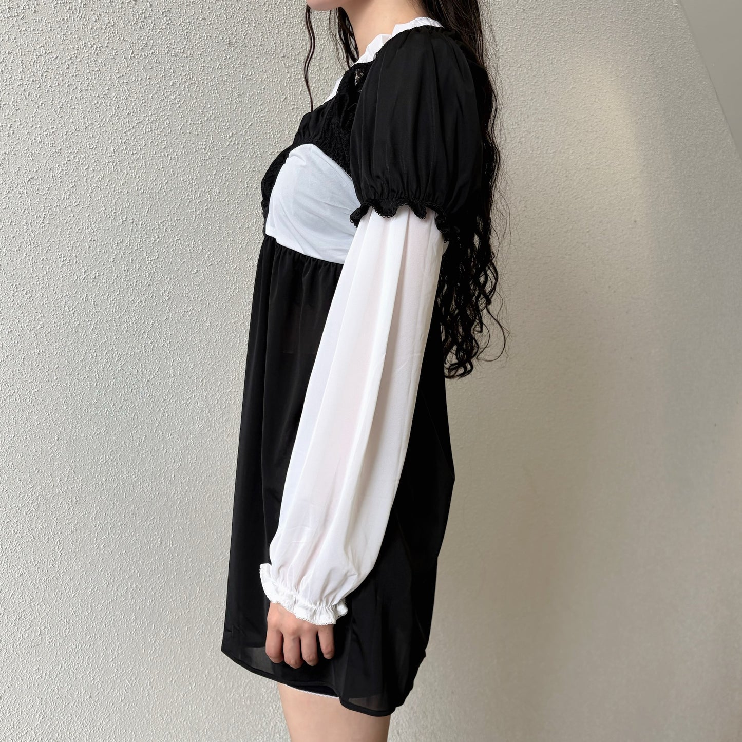 LOLITA KNICKERS DRESS / BLACK / ランジェリードレス