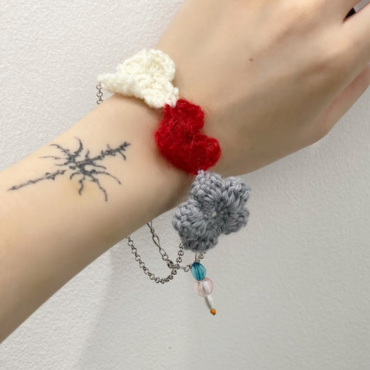 knit bracelet / Mix / ニットブレスレット