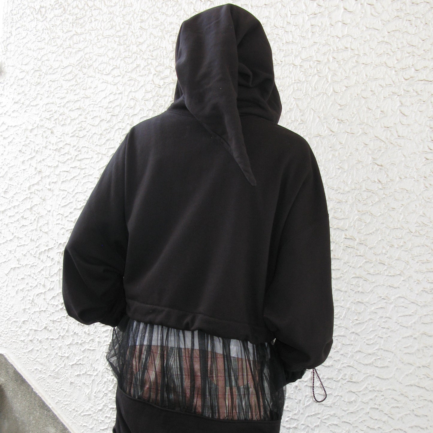 GRAVE ROBBER PULLOVER SWEAT ARTWORK BY TREVOR BROWN / BLACK / オーバーサイズスウェット