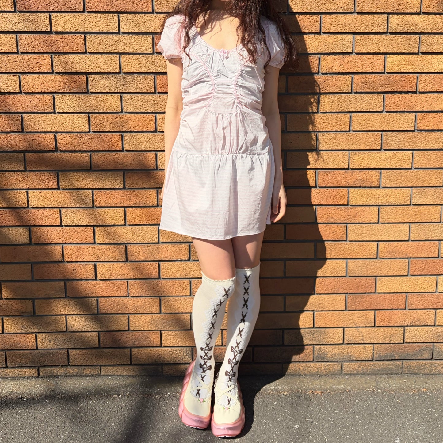 NANA'S NICKERS DRESS / PINK / ランジェリードレス