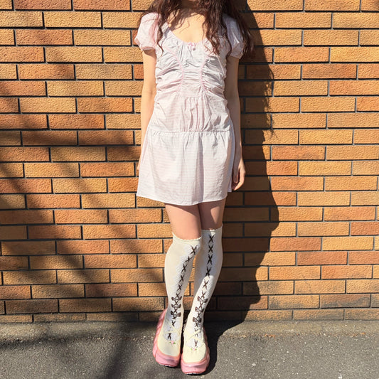 NANA'S NICKERS DRESS / PINK / ランジェリードレス