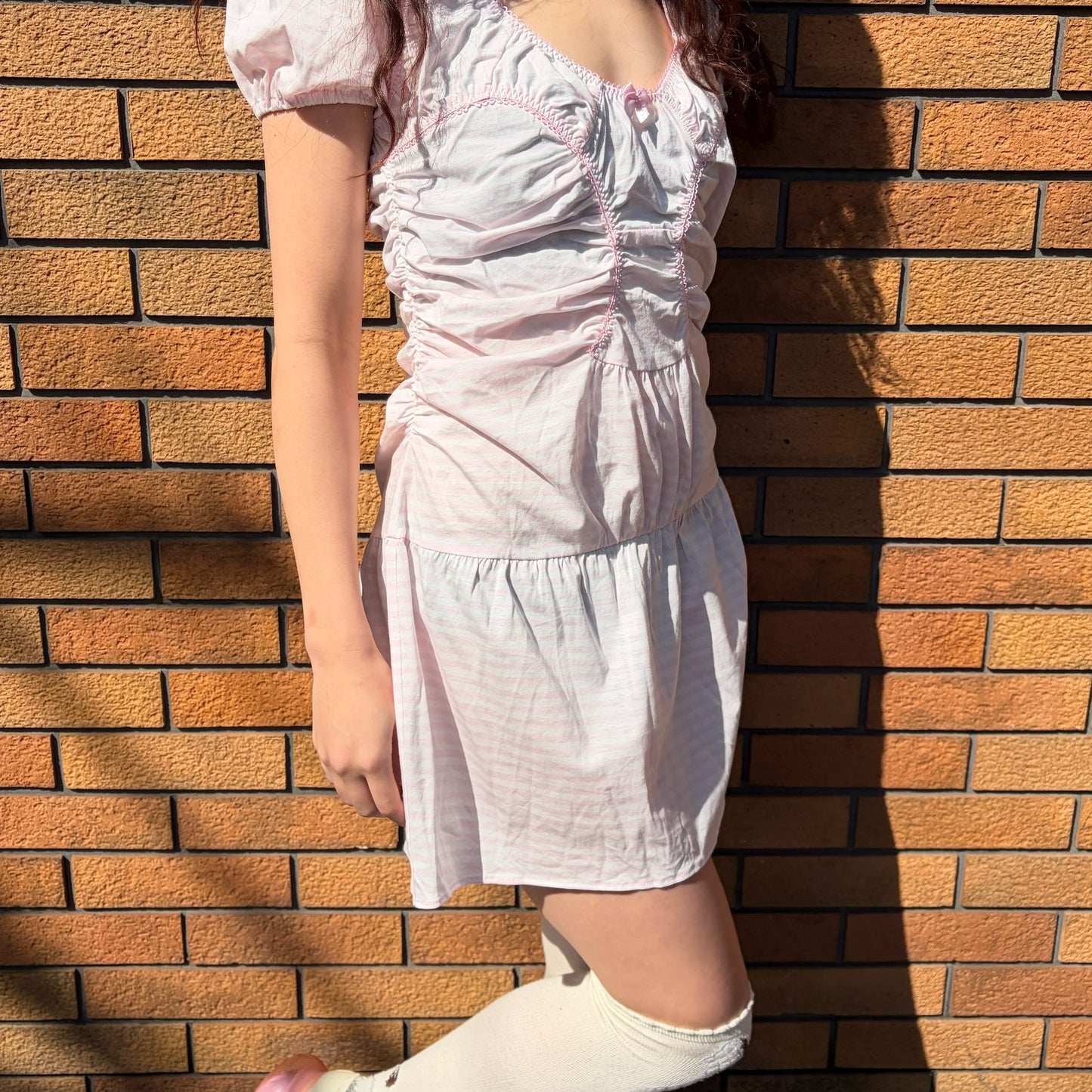 NANA'S NICKERS DRESS / PINK / ランジェリードレス