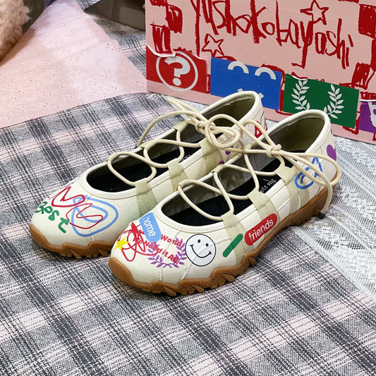 【Morio x yushokobayashiコラボレーションシューズ】Morio Turn / Natural / 23cm