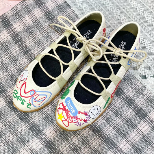 【Morio x yushokobayashiコラボレーションシューズ】Morio Turn / Natural / 23cm