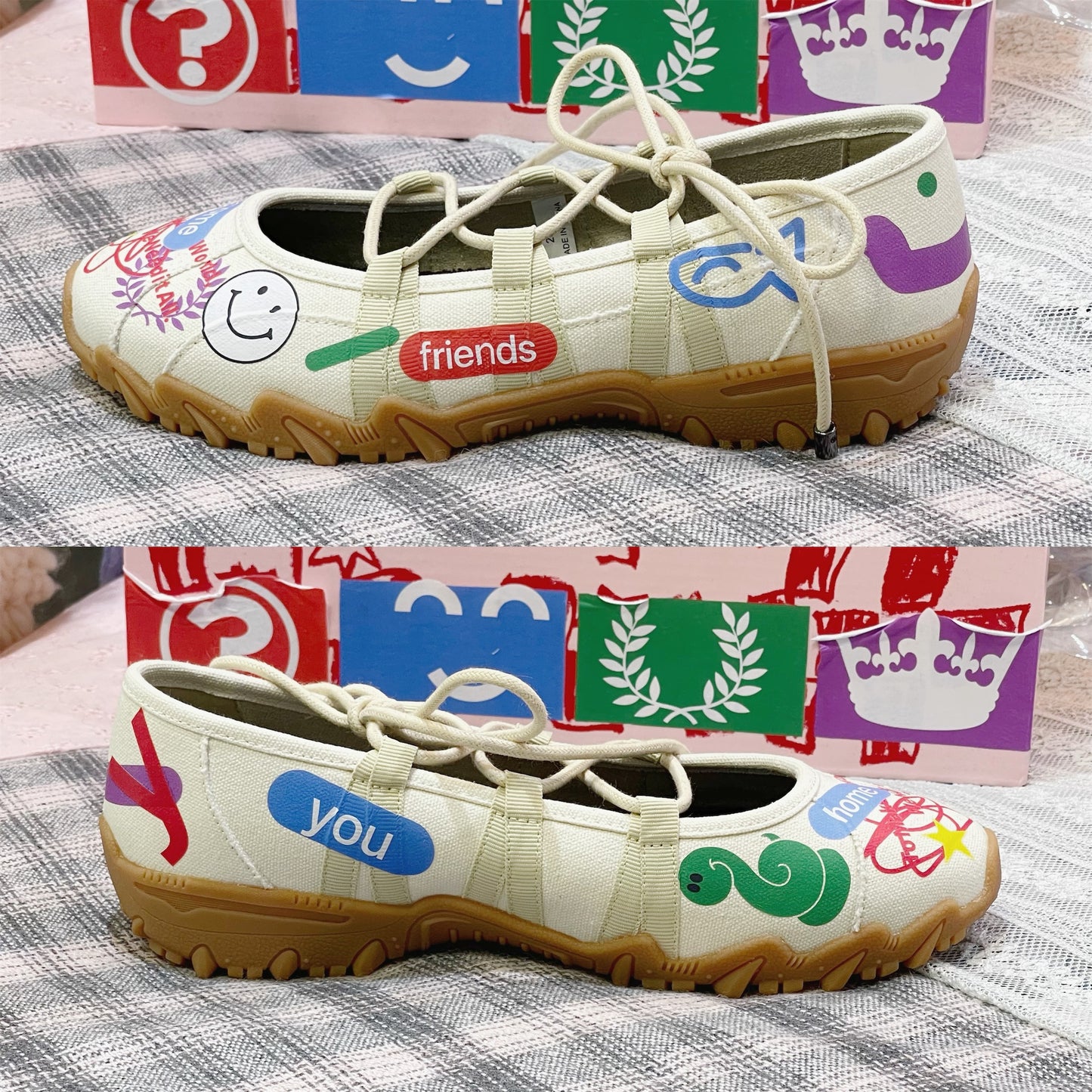 【Morio x yushokobayashiコラボレーションシューズ】Morio Turn / Natural / 23cm