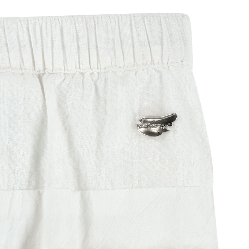 SHIRRING MIDI SKIRT / WHITE / シャーリングミディスカート