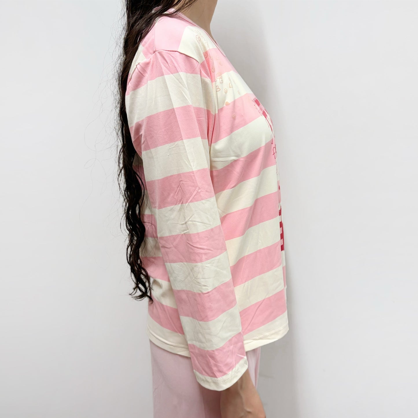 【SHEEP SOUVENIR】♡love & sheep✌︎ pajamas / pink x white / パジャマ