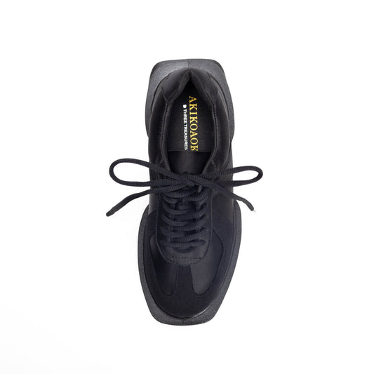 【AKIKOAOKI】Victoria / Black x Black / Aerialシューズ