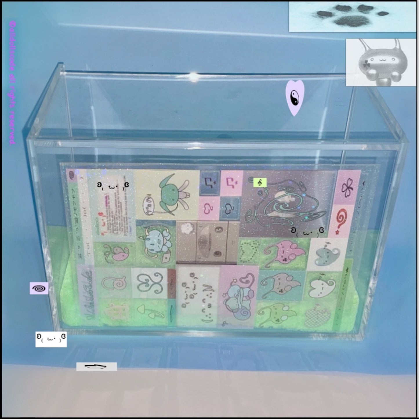 【alldollscode】sticker / ステッカー
