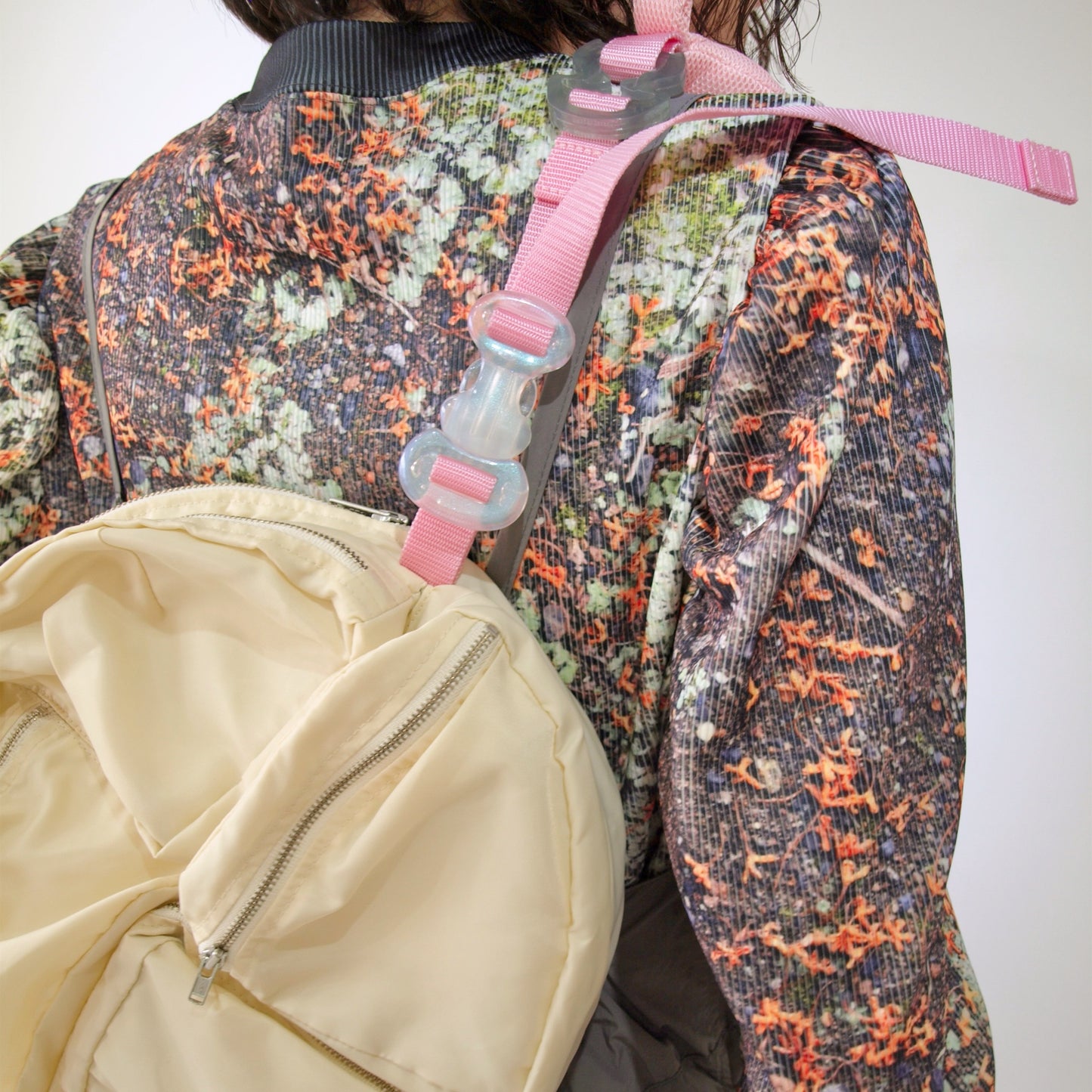【SHEEP LIMITED】 MIKIOSAKABE 7pokets bag / Cream×Pink×Blue / ショルダーバッグ