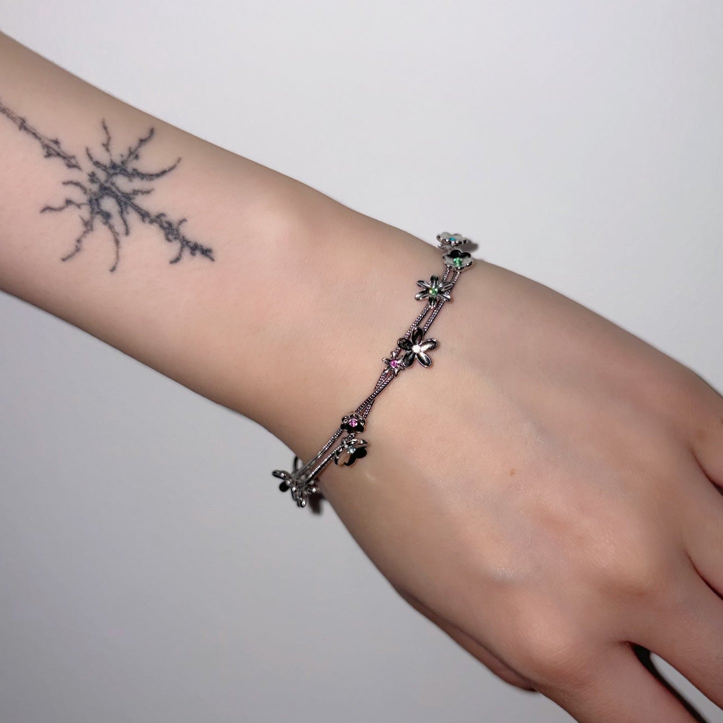 Blossom Bracelet / Silver / フラワーブレスレット