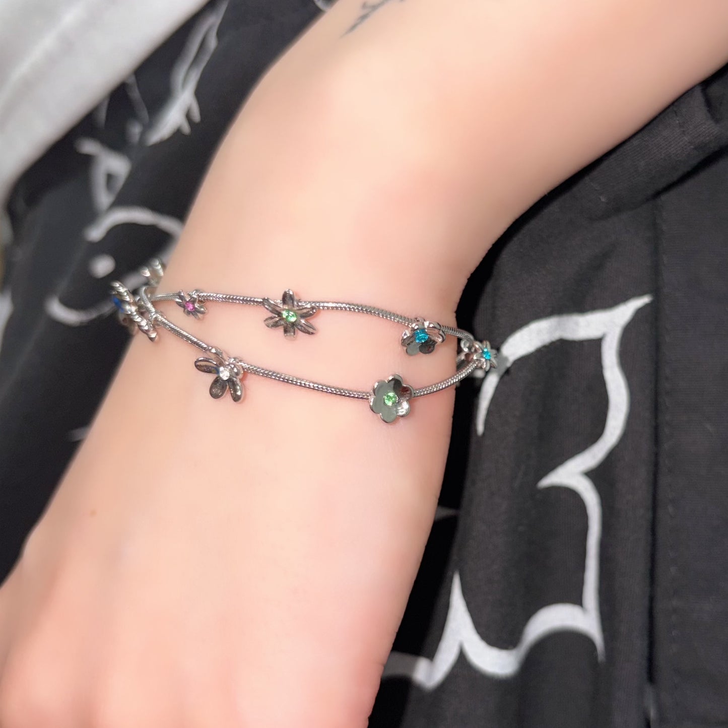 Blossom Bracelet / Silver / フラワーブレスレット