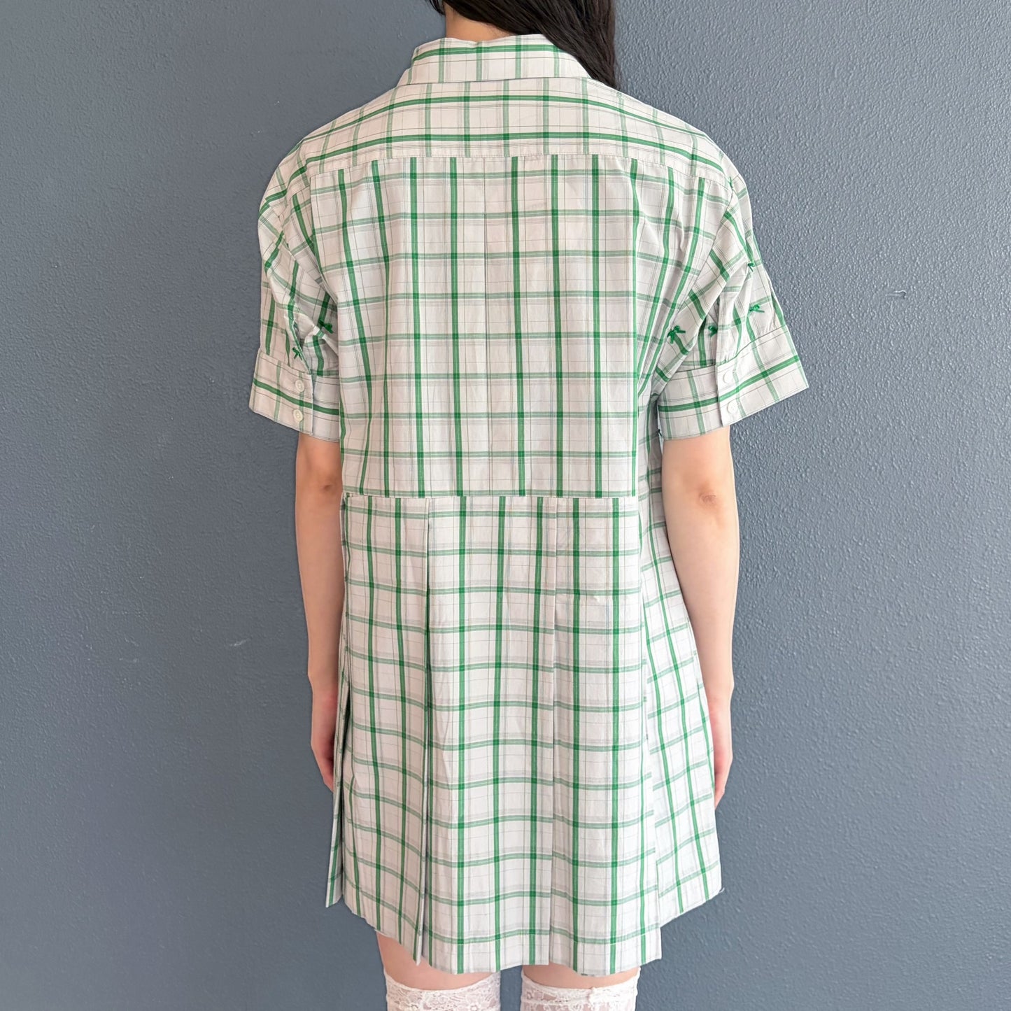MINI RIBBON DRESS / GREEN / ミニリボンドレス