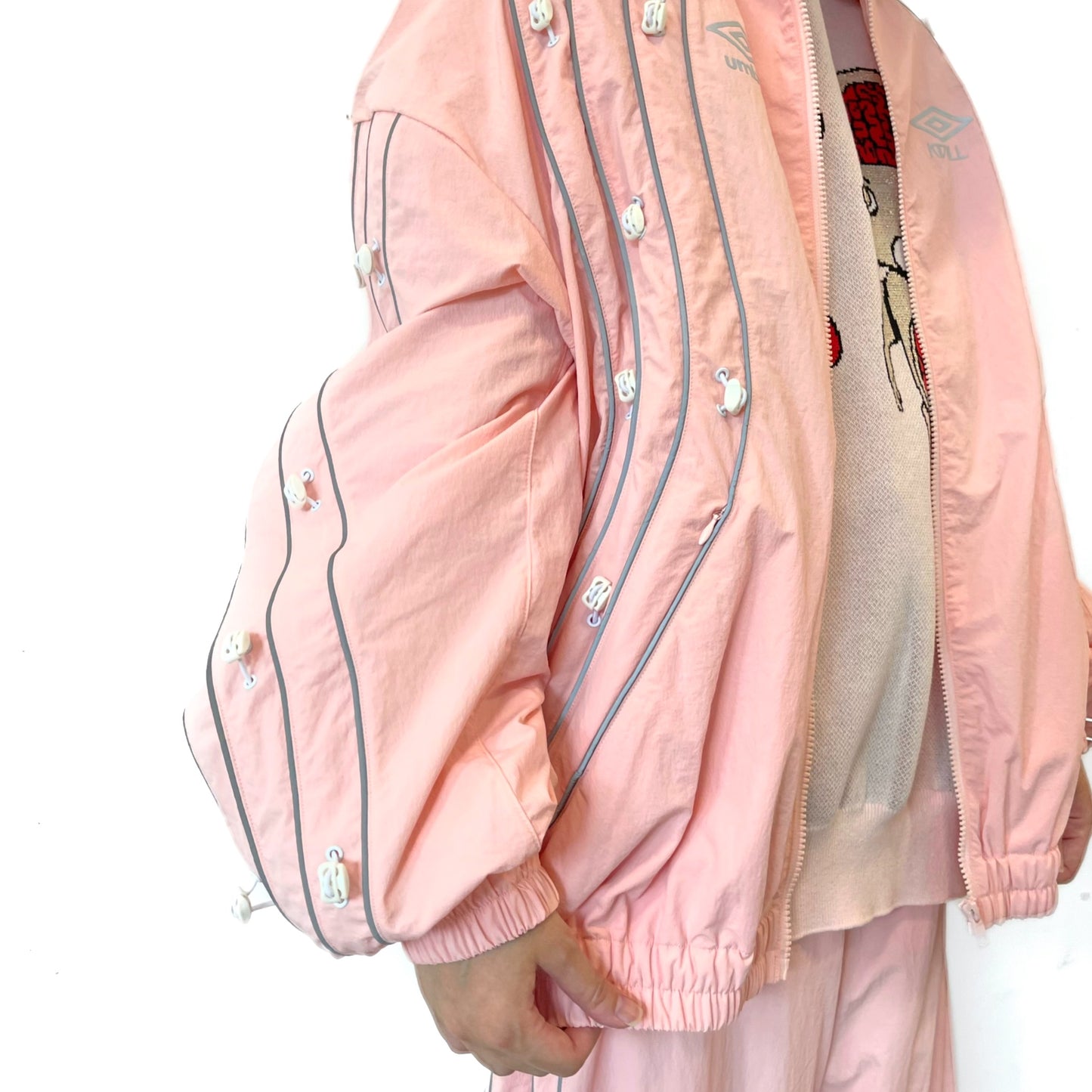 KIDILL × UMBRO COLLABORATION  WIZARD TRACKJACKET / PINK / コラボレーショントラックジャケット
